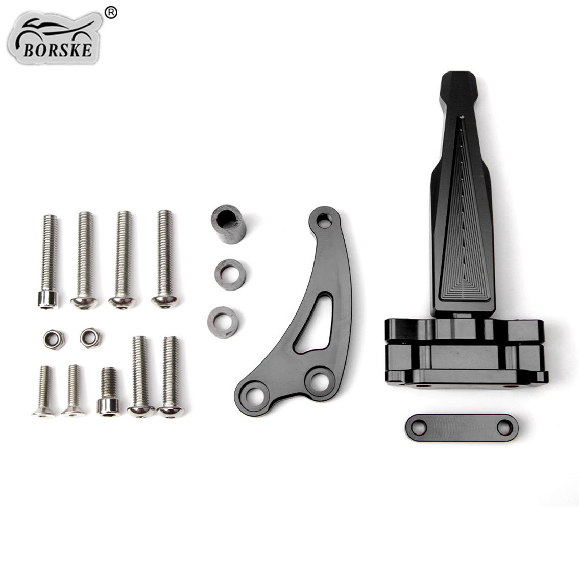 Damper Kit Electric Scooter Parts Steering Stabilizer Damper Mounting Bracket Kit for HONDA CB650F