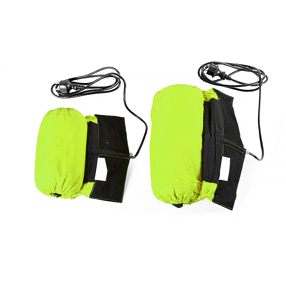 Motorcycle Racing Tyre Warmer Front 120 Rear 180 190 200 Fit 17inches Wheels Dual Switch 80 Or100 Degree Tire Warmer Neon Yellow