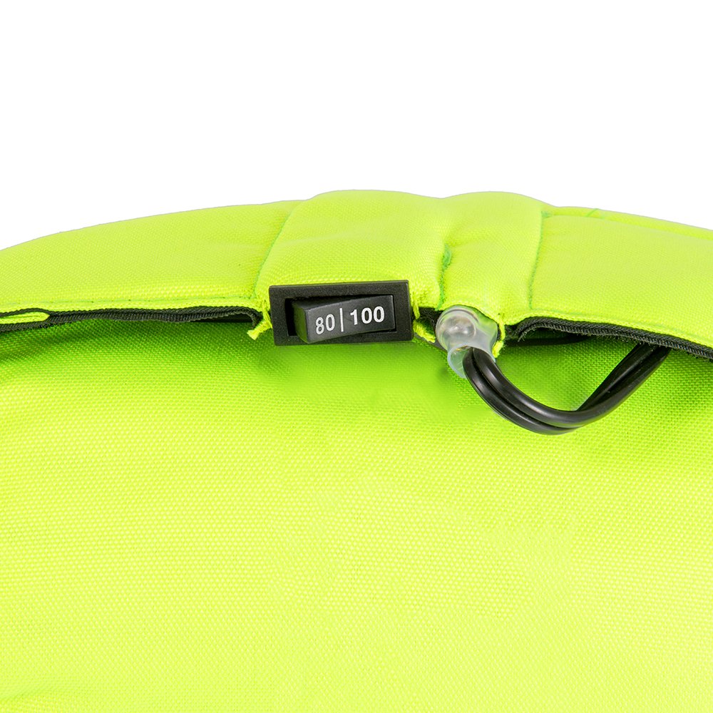 Motorcycle Racing Tyre Warmer Front 120 Rear 180 190 200 Fit 17inches Wheels Dual Switch 80 Or100 Degree Tire Warmer Neon Yellow