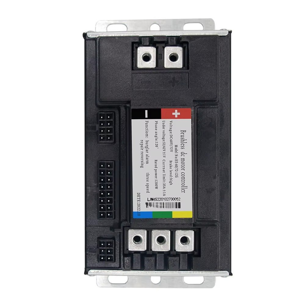 60V/72V 12G 1200W Motor Controller for Electric Scooters and Motorcycles