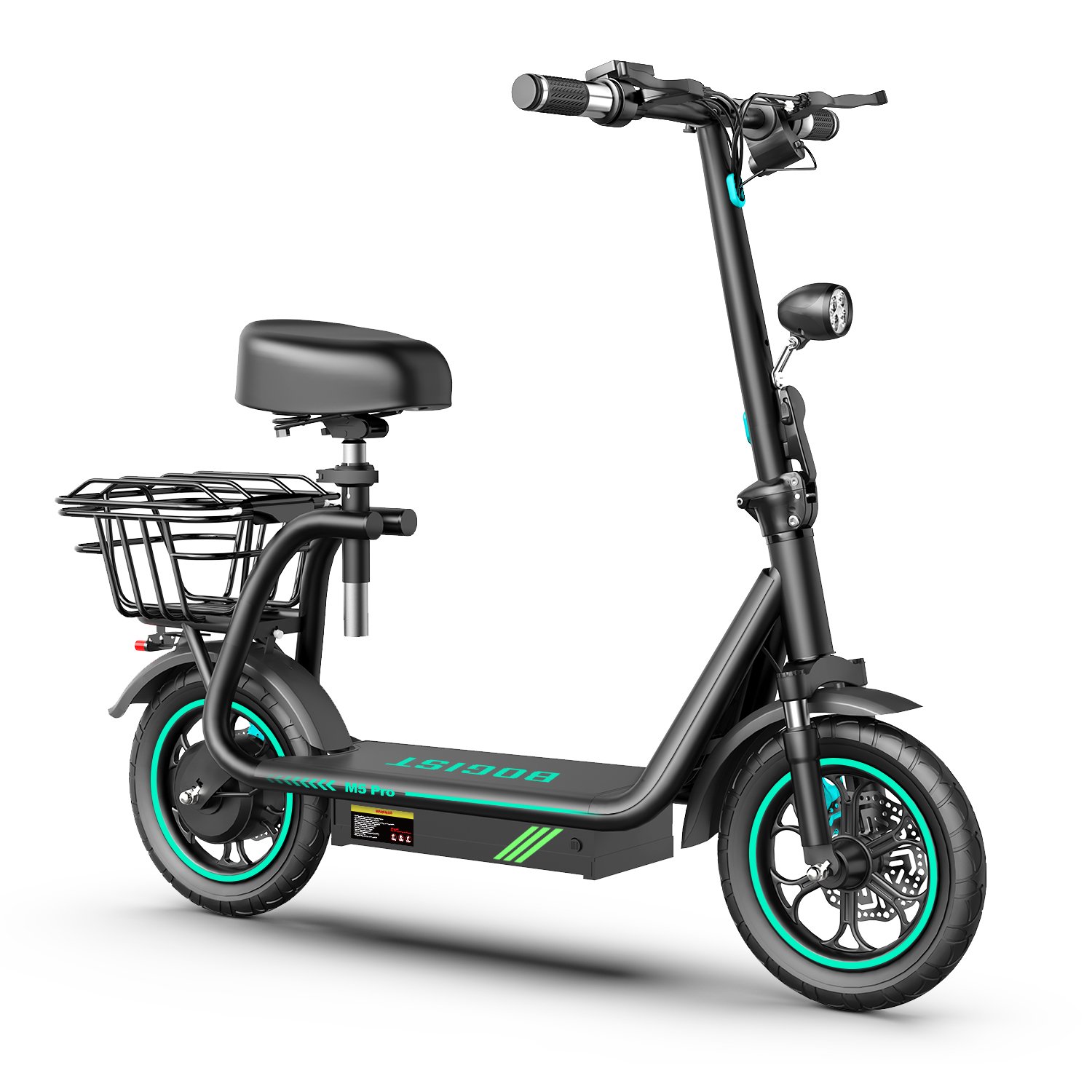 EU US Dropshipping 48V 13AH minitype electric motorcycle fast e scooter 500W Bogist M5pro-S electric scooter adults with seat