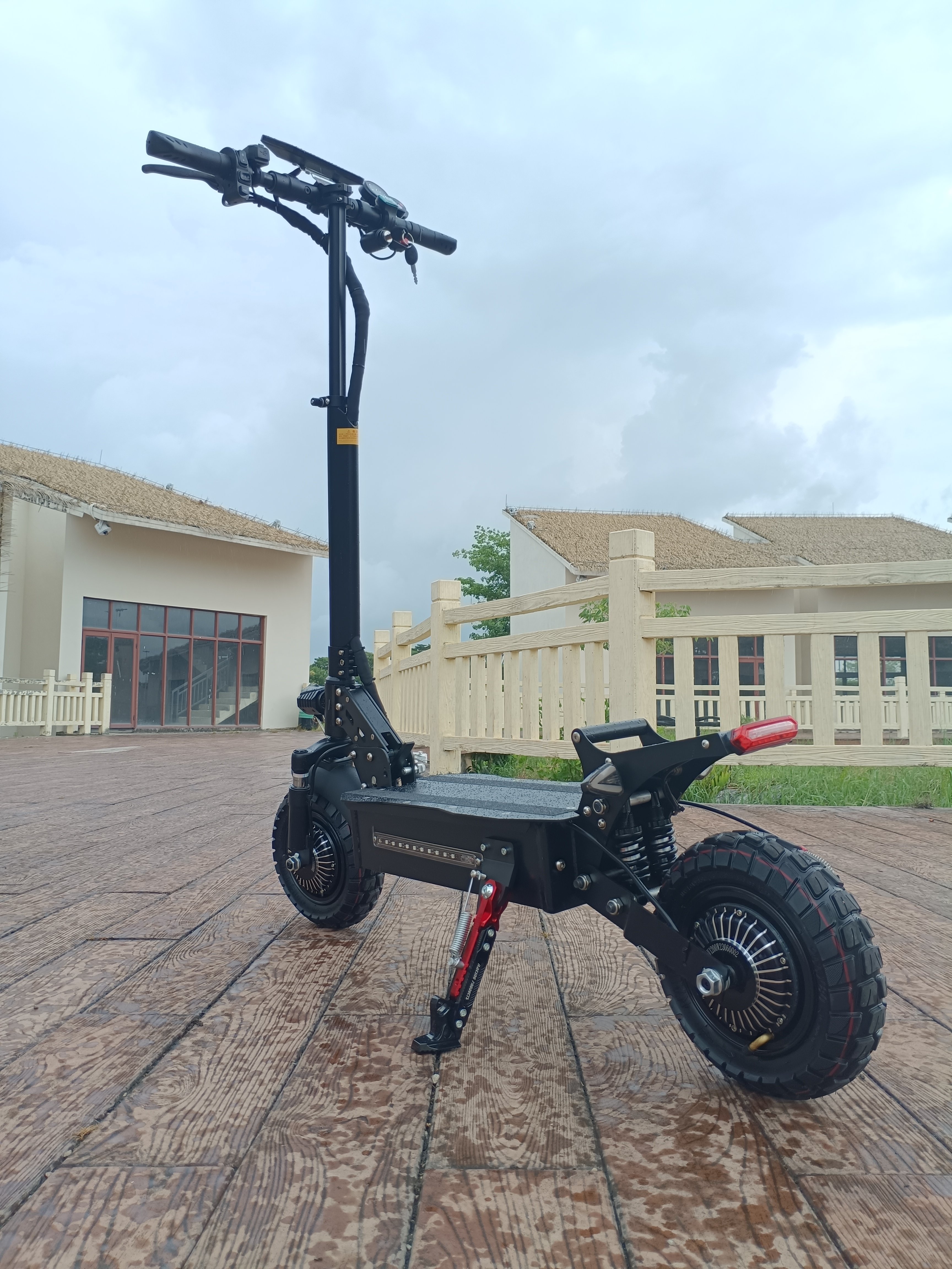48v 2000W*2 mobility Scooters-Electric two wheels adult foldable electric scooter