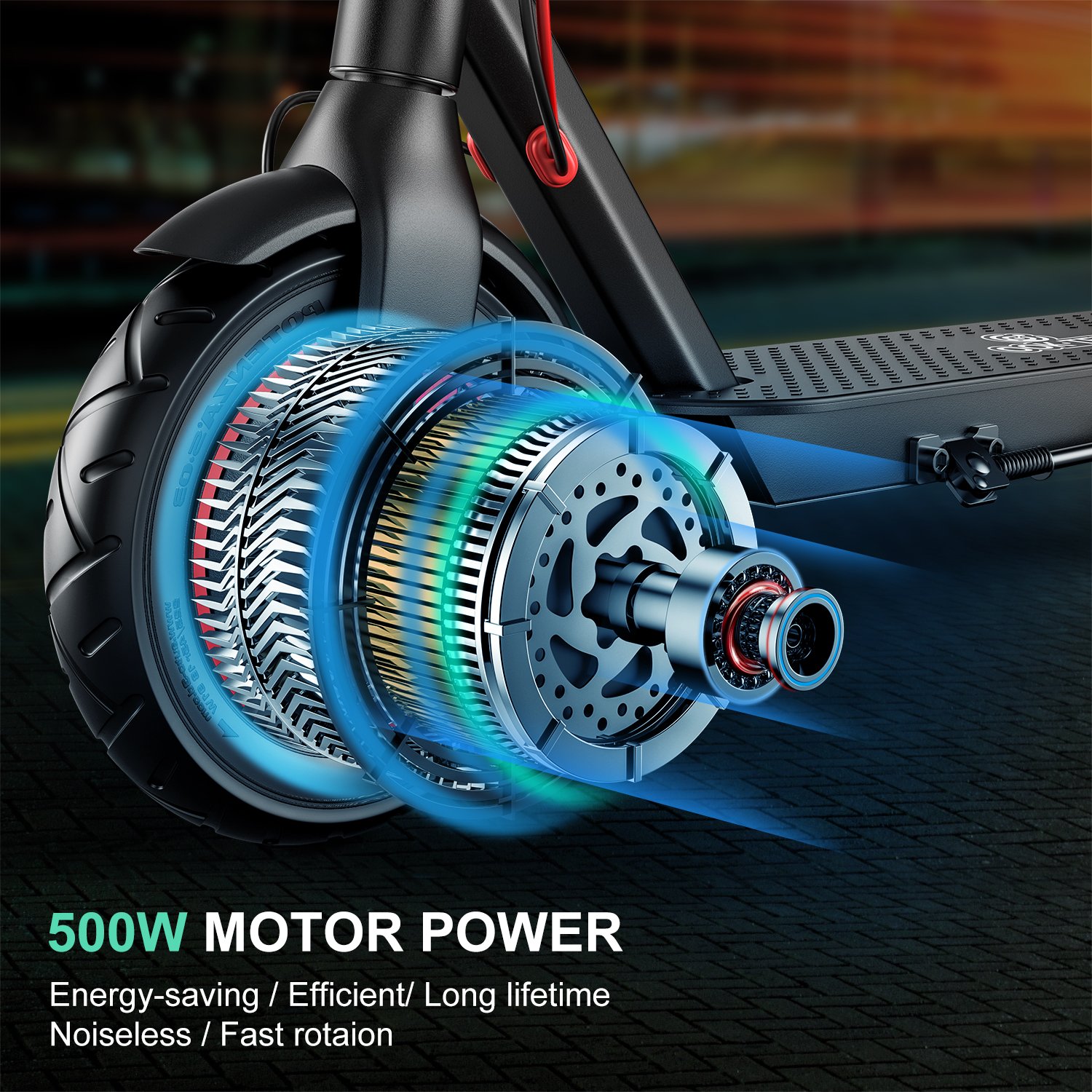 50km long range Electric e Scooter 500w fast off road electro two wheel elektrik scooter elektric eu us warehouse