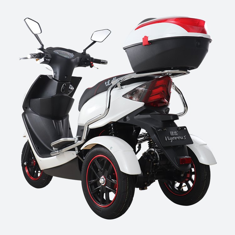 T415 60V 72V 48V20AH Electric Scooter Adult Powerful Three Wheel Mobility Scooter with 650W Brushless Motor