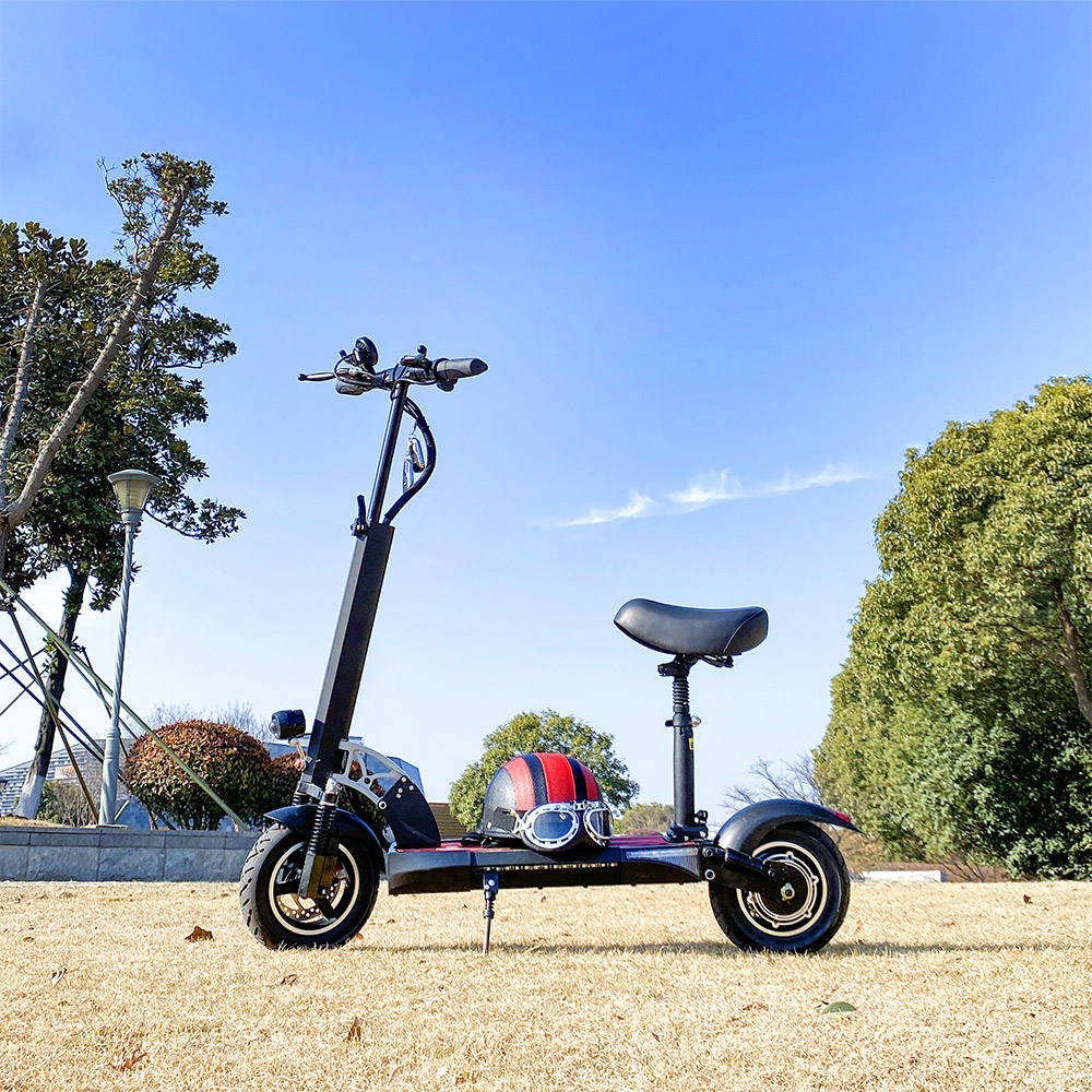 EU/US Warehouse High Power off road e scooters with seats 48v 800w fat tire 10inch high speed electric E-Scoter Elektryk Adult