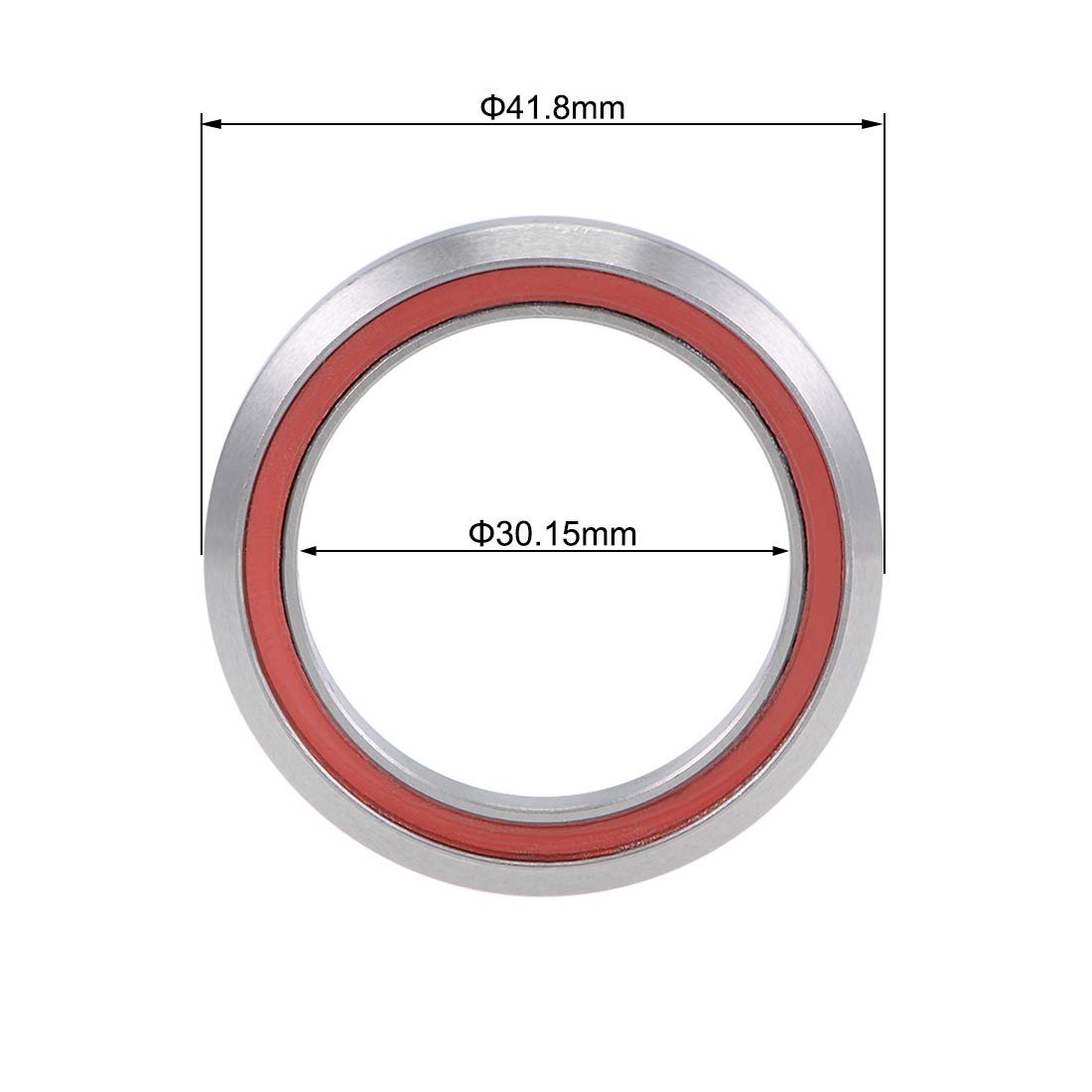 EU Warehouse BMX Bicycle Bearing MH-P08H7 Bearing 30.15*41.8*7 45/45 Degree Bicycle Bub Headset bearings Scooter Parts