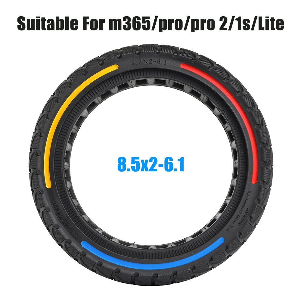Electric Scooter Tire 8 .5* 2 for Cityneye M365 8 1/2x2 Inch Solid Tires Fat Tire Electric Cityneye Scooter Spare Parts