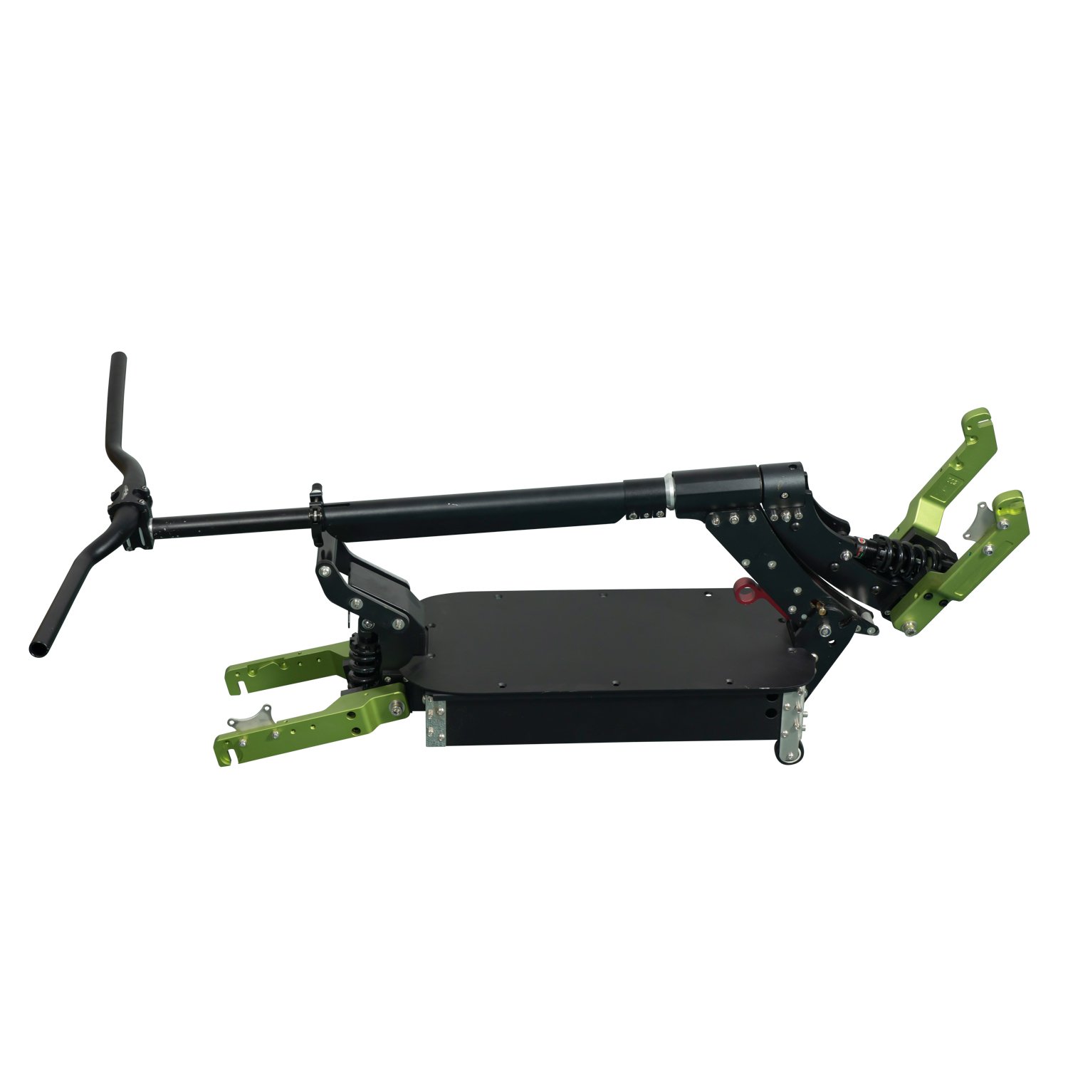 M7 c-shape electric scooter chassis parts aluminium alloy material open size 150mm electric scooter frame fit for 11inch motor