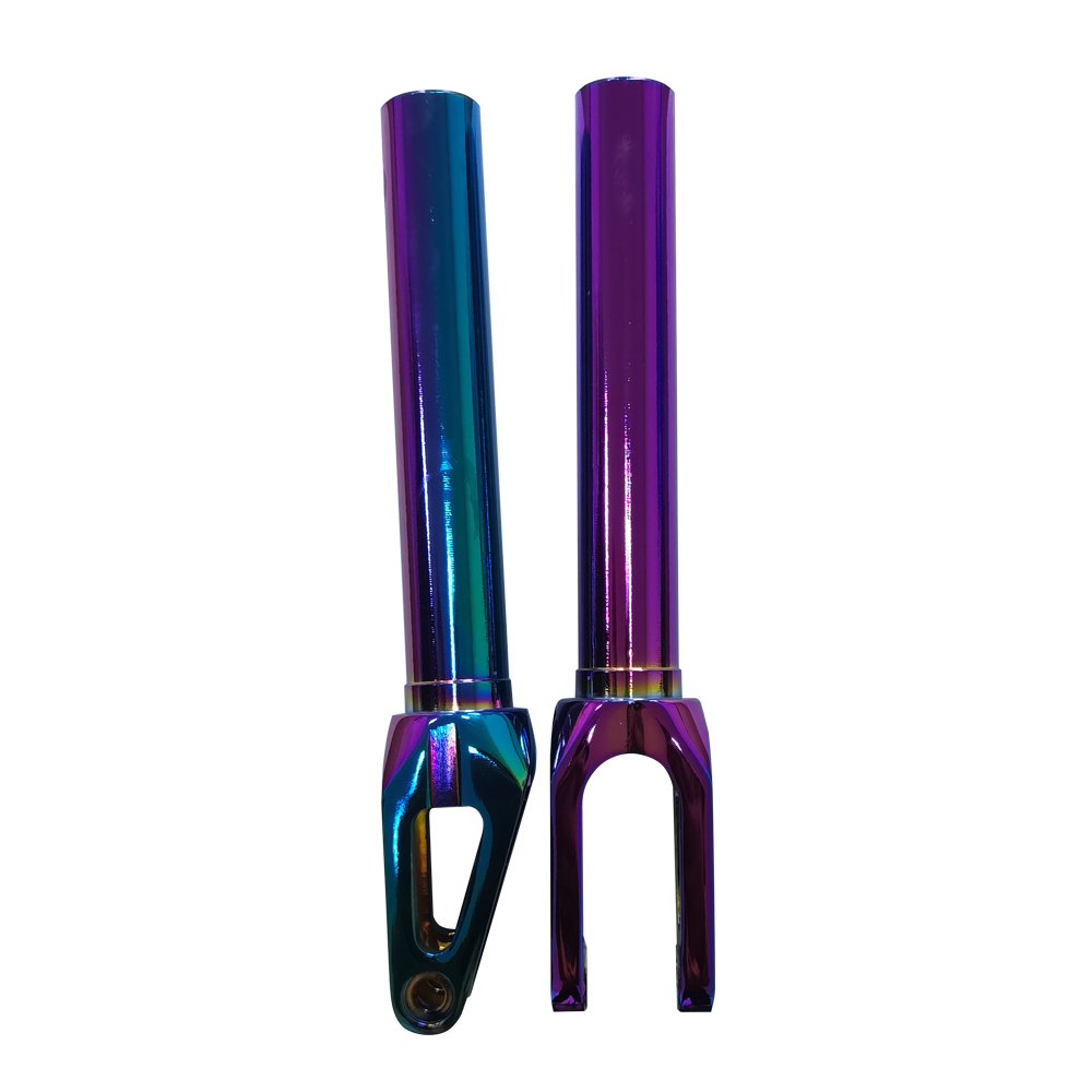 Cheap Pro Scooter Forks HIC System Rainbow color Stunt Scooter Parts for Trick Scooters
