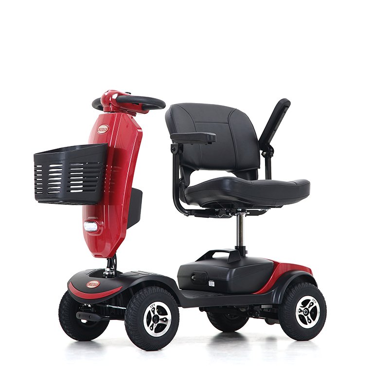 8KM/H Safety Low Speed Disability Electromagnetic Brake Off Road Elderly 4 Wheel Electric Scooter