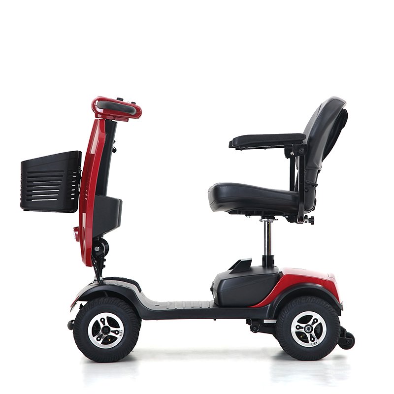 8KM/H Safety Low Speed Disability Electromagnetic Brake Off Road Elderly 4 Wheel Electric Scooter