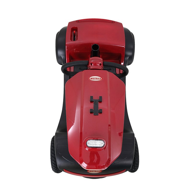 8KM/H Safety Low Speed Disability Electromagnetic Brake Off Road Elderly 4 Wheel Electric Scooter
