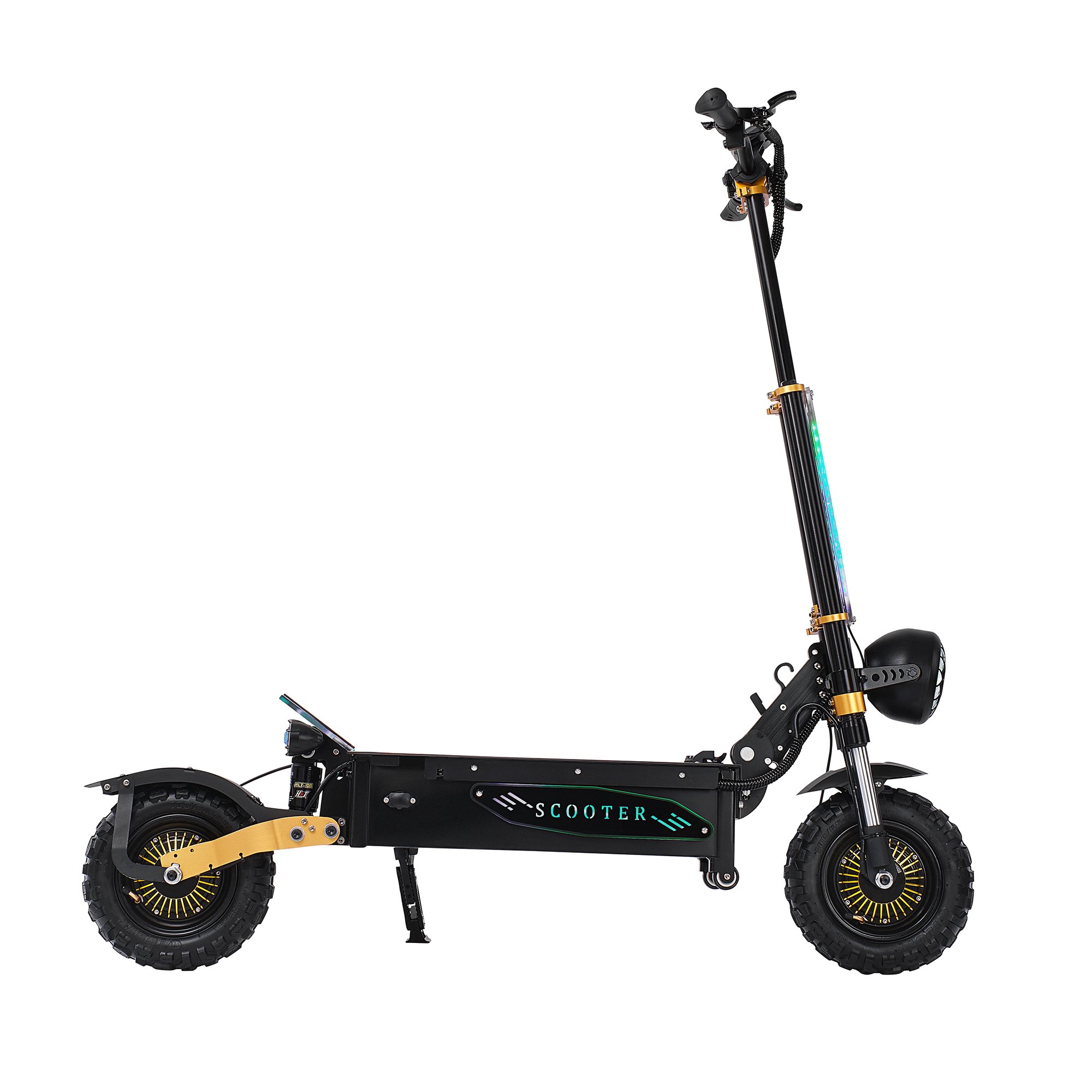 New Design 5600W 6000W 11 Inch Off Road Powerful E Scooter Dual Motor Adult High Speed Electric Scooter Trotinette Electrique