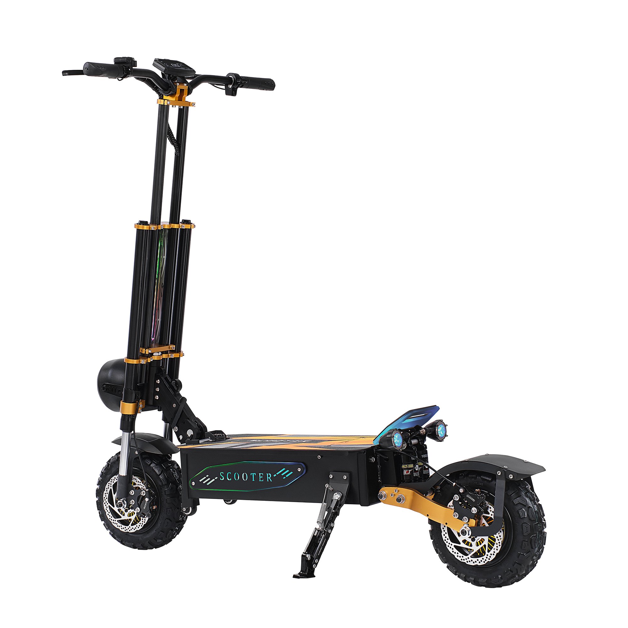 New Design 5600W 6000W 11 Inch Off Road Powerful E Scooter Dual Motor Adult High Speed Electric Scooter Trotinette Electrique