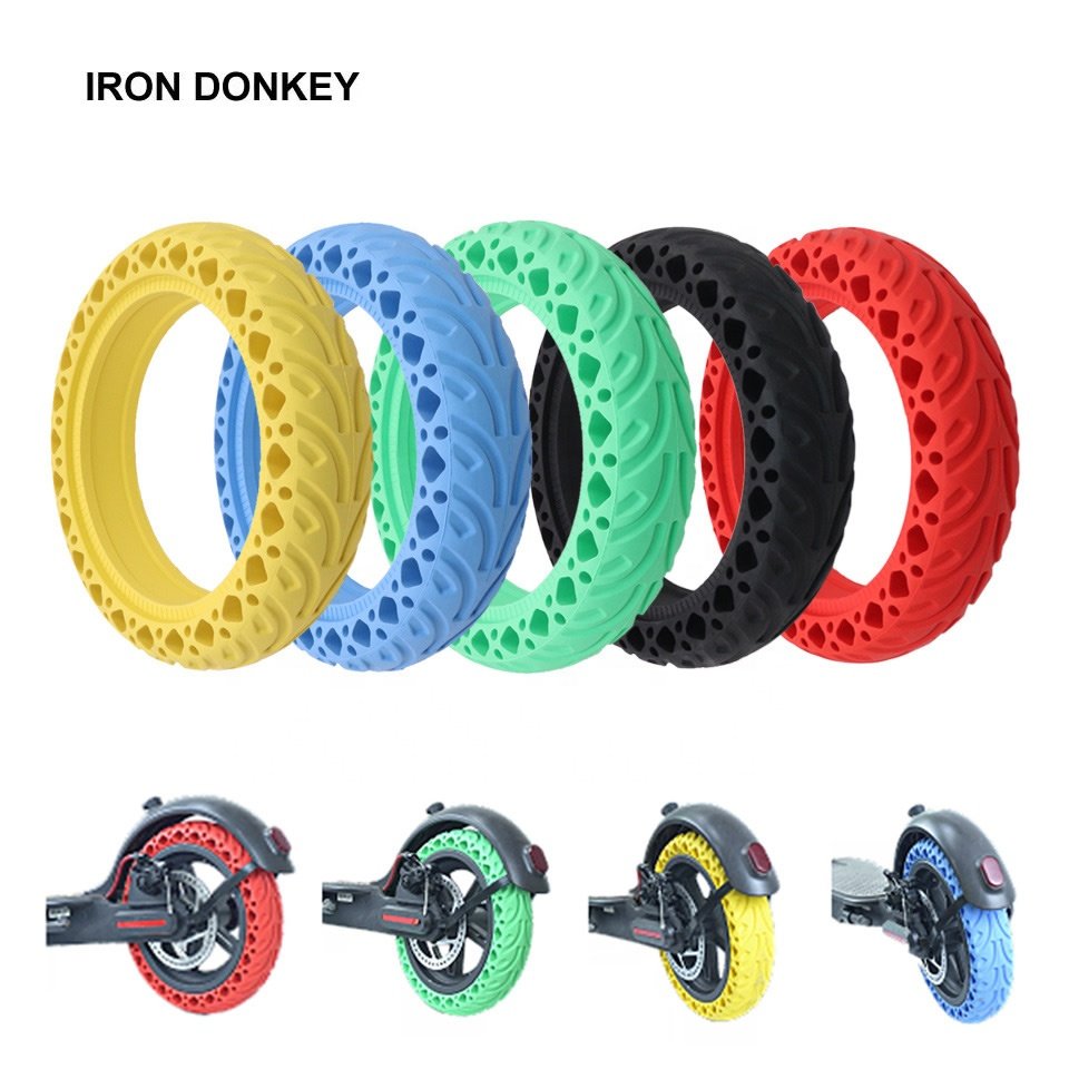 IRONDONKEY Non-Pneumatic 8 1/2 2 Solid Honeycomb Tyre Replacement Rubber Wheel Cityneye Electric Scooter M365/Pro/MI3 Kick