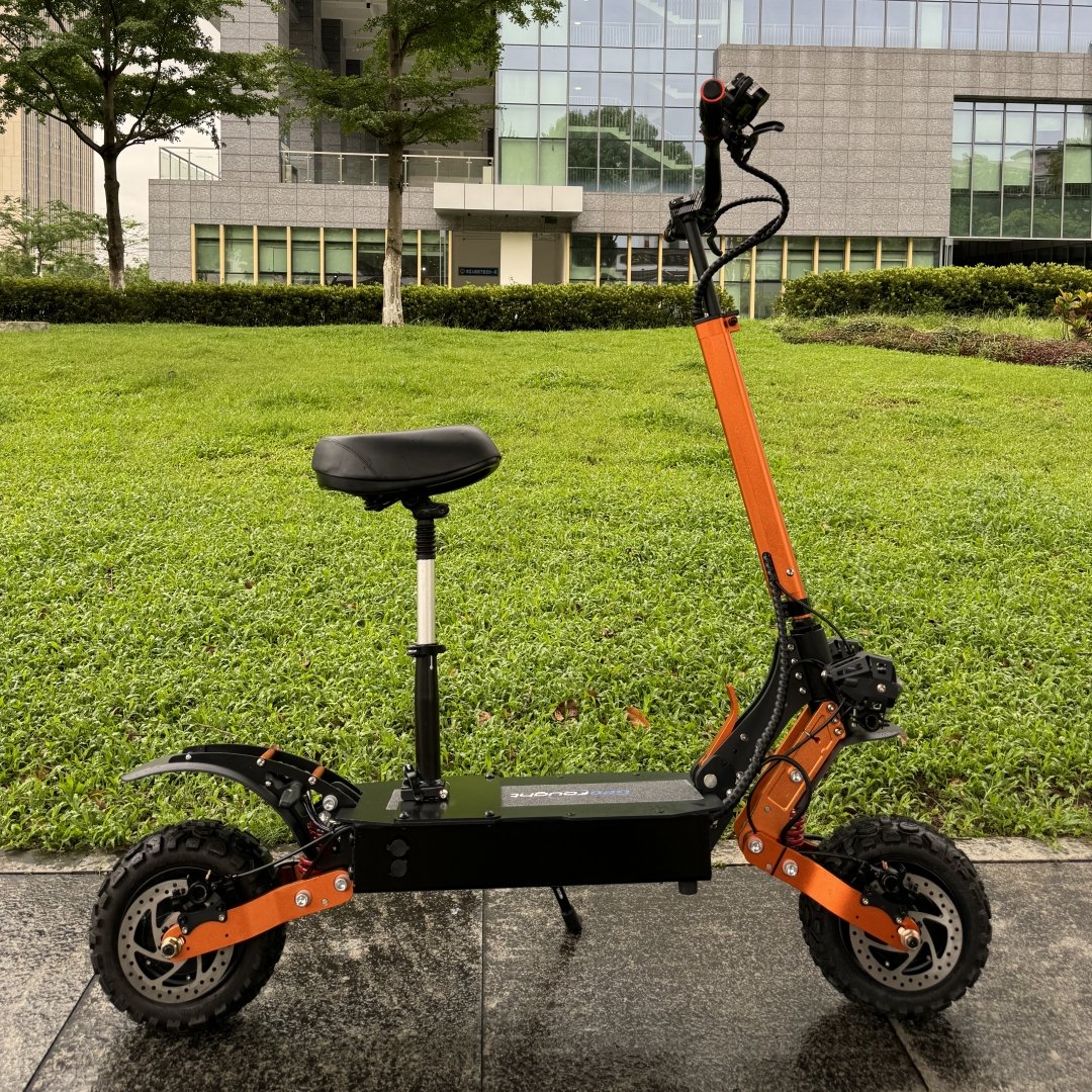 USA Stock Powerful Adult 11inch E-Scooter 60V 30Ah Battery 6000W Dual Motor Electric Scooter with Seat
