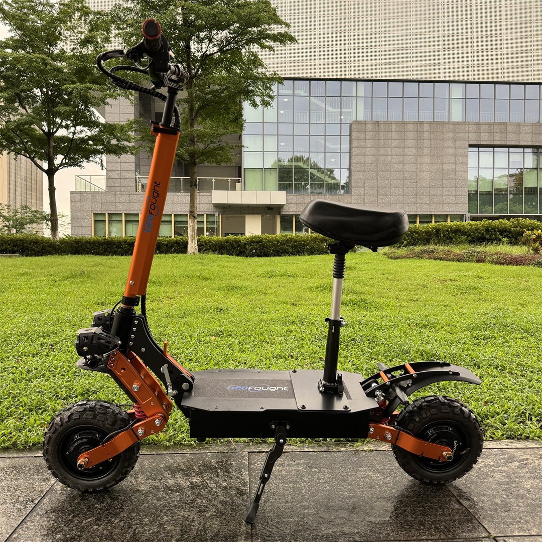 USA Stock Powerful Adult 11inch E-Scooter 60V 30Ah Battery 6000W Dual Motor Electric Scooter with Seat