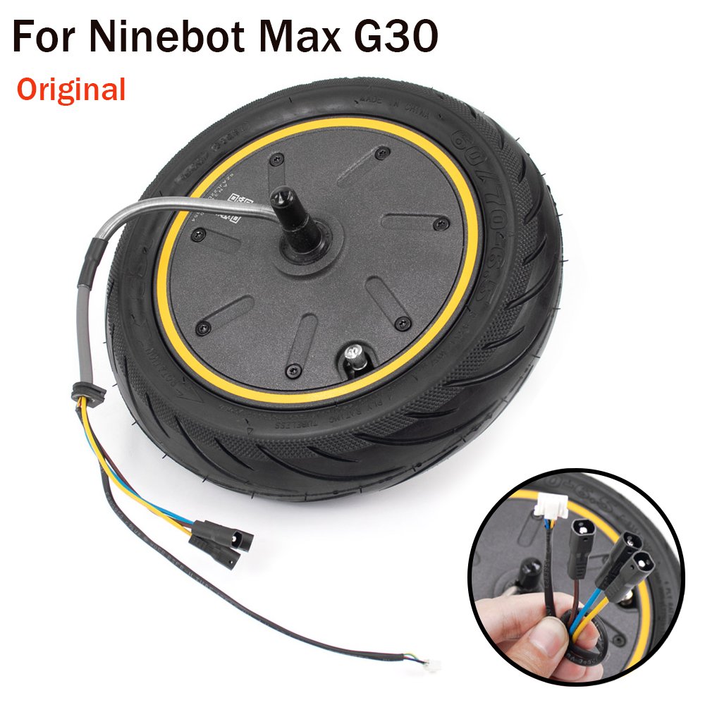 350w Hub Motor Engine For Nine-bot MAX G30 G30D KickScooter Electric Scooter Wheel Hub Motor Tires Assembly Kit Spare Parts