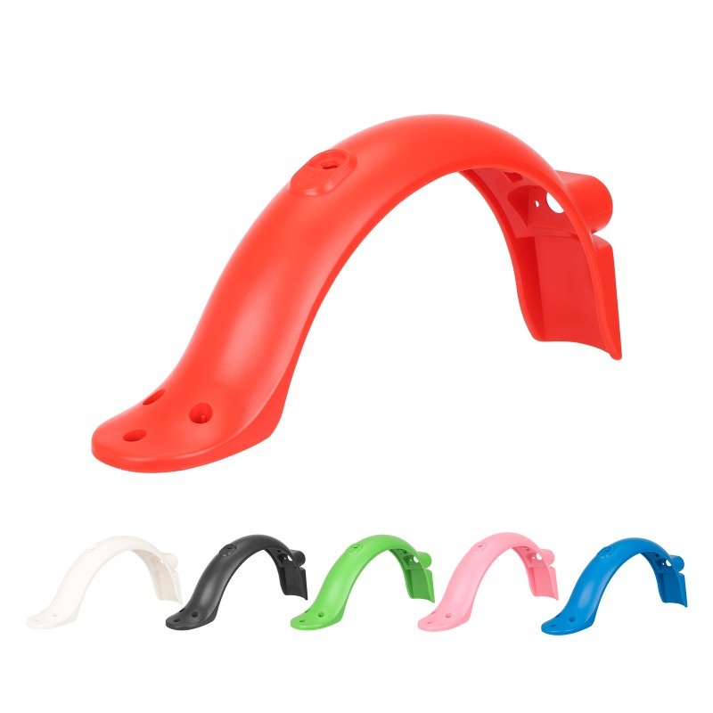 Integrated Six-color rear fender with hook metal bracket taillight with license plate for M365/Pro/Pro2 scooter parts