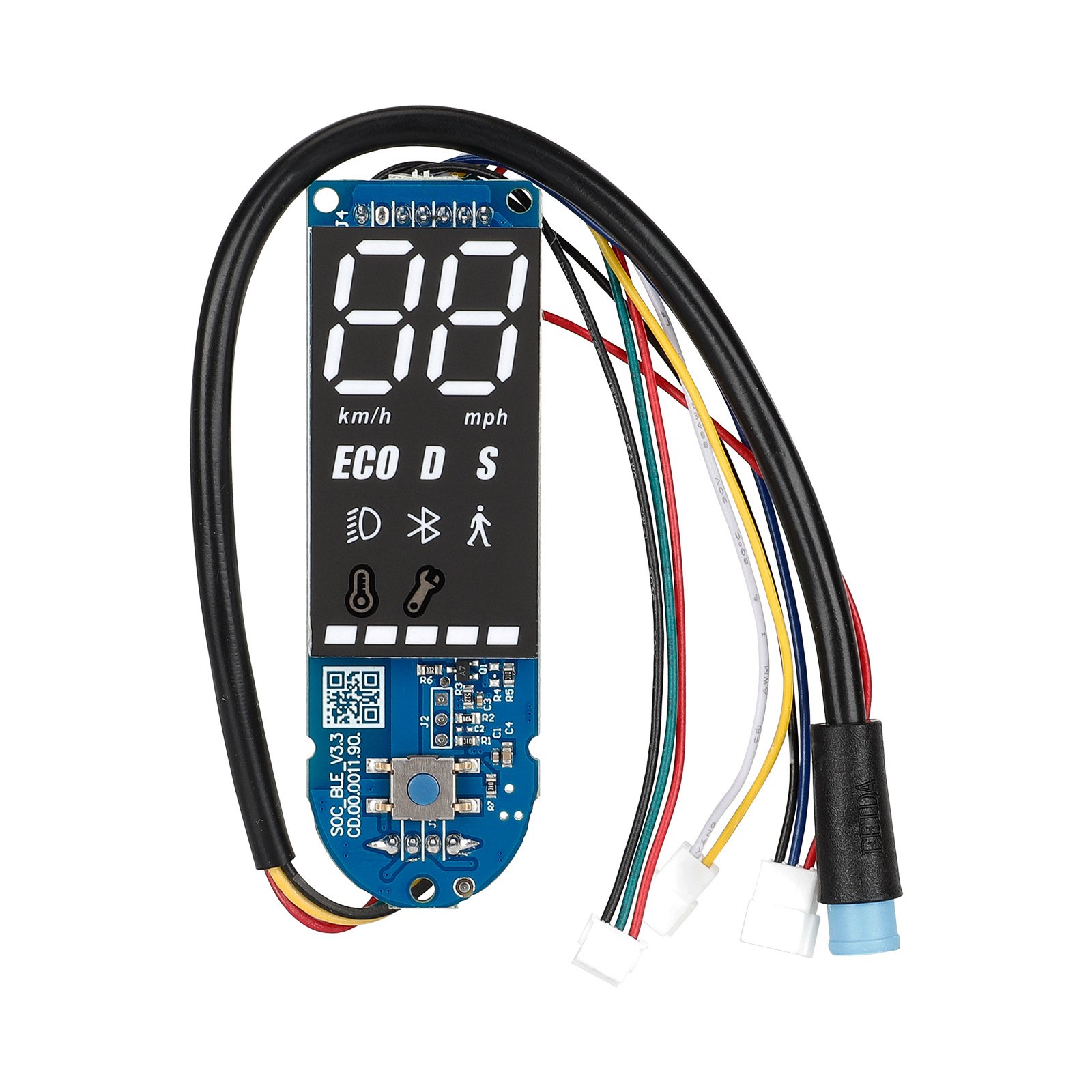 EU Warehouse Electric Scooter Centre Control Bluetooth Circuit Board Dashboard For F25 F20 F30 F40 Scooter Repairment Parts