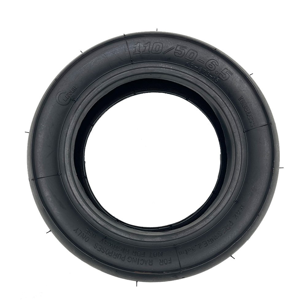 110/50-6.5 Smooth Tubeless Tire for 47/49cc Mini Motorcycle Electric Scooter Parts 11 Inch Pneumatic Rear Vacuum Tyre
