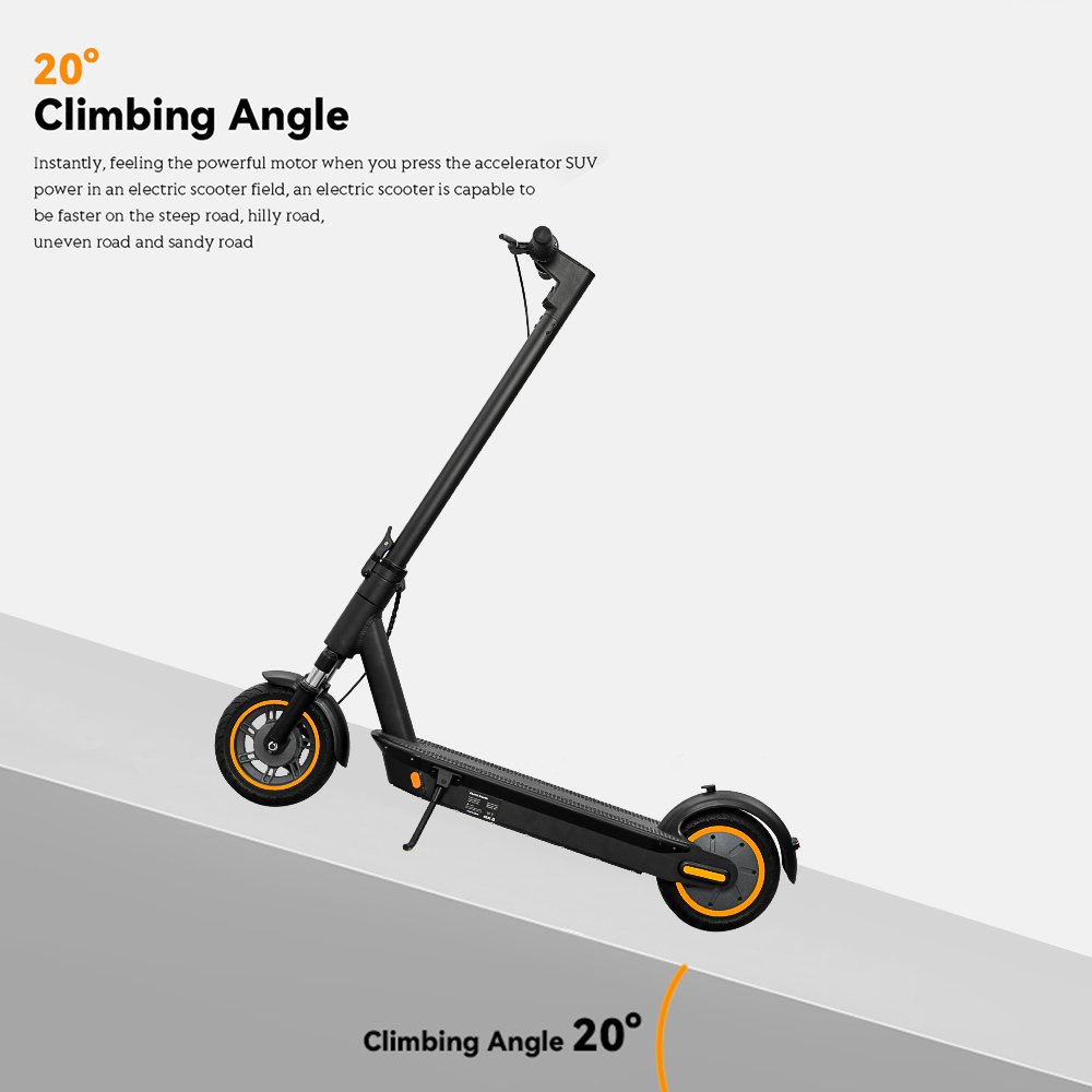 2024 EU US Warehouse HEZZO 10 Inch 36V 500W Electric Scooter 15Ah Long Range Foldable HS-G30 Electric Kick Scooter with bag