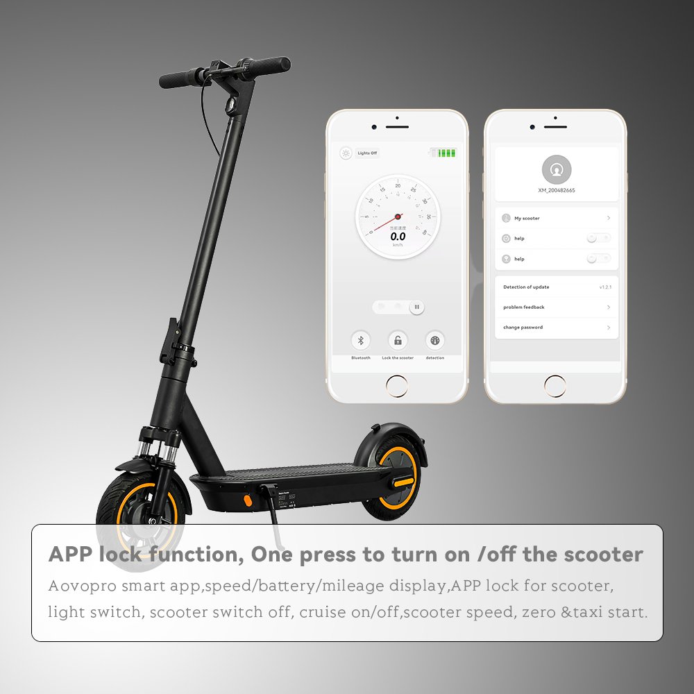 2024 EU US Warehouse HEZZO 10 Inch 36V 500W Electric Scooter 15Ah Long Range Foldable HS-G30 Electric Kick Scooter with bag