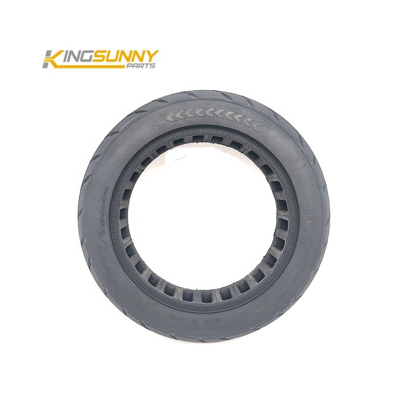 Rubber Honeycomb Tire 10*2.125 Solid Tyre For Nine Bot F20 F30 F40 Electric Scooter Scooter Accessories Parts Tire