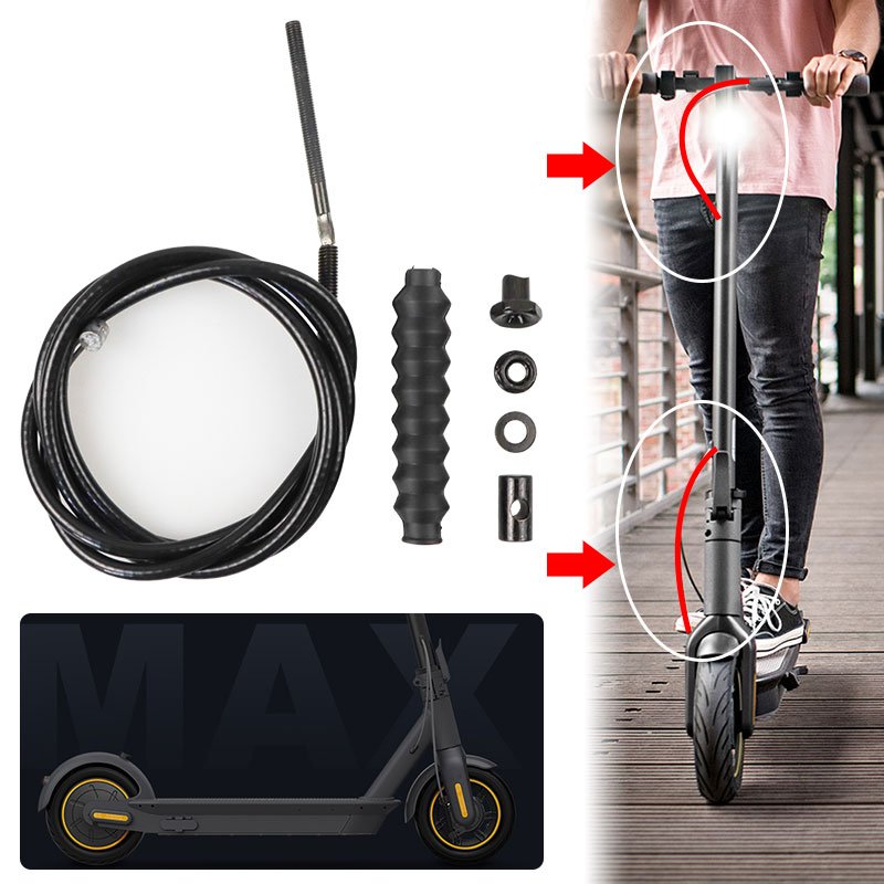 Factory wholesale brake cable set for the MAXG30 electric scooter replacement parts original replacement brake cable