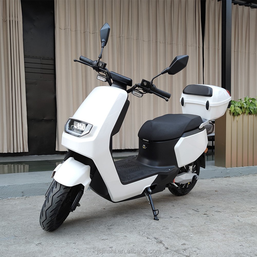 Two-wheeler electric scooter Equip With Fully Adjustable Suspension Swappable Lithium Battery