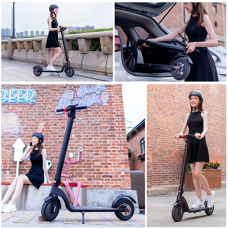 Best Selling 8.5 10 Inch Tire X7 E-Scooter 350 Watts Removable Battery Motor 25kmh High Speed Foldable electric scooter
