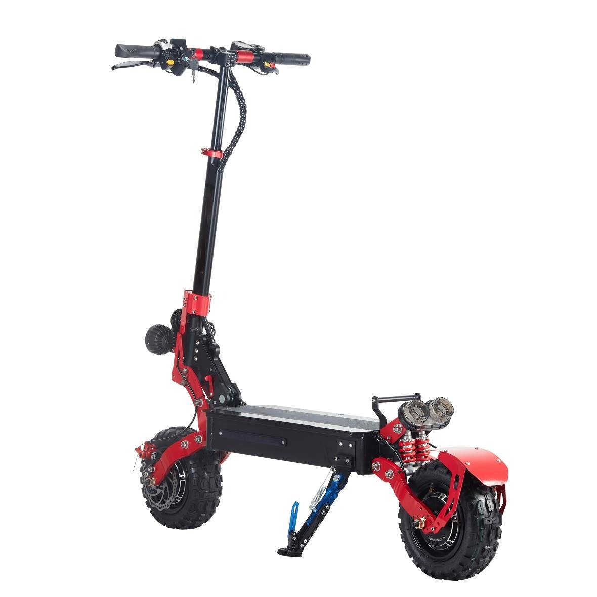 Stock Factory Fast Off-road Fat Tire Dual Motor Electric Scooters EU USA Powerful Adults 2400 3000 6000 8K 10K Watt 48V 60V 72V