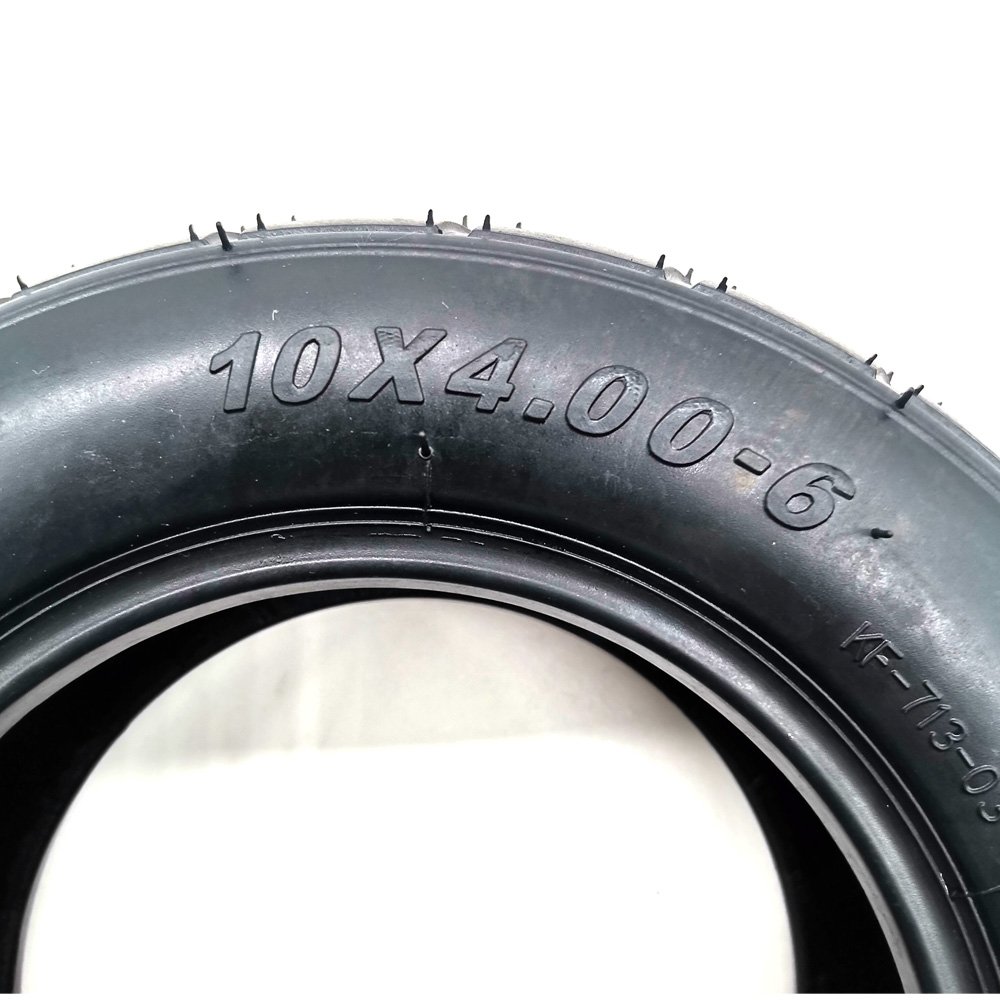 Manufacturer 10x4.00-6 Vacuum tires road Common Road Type Scooter Wheels