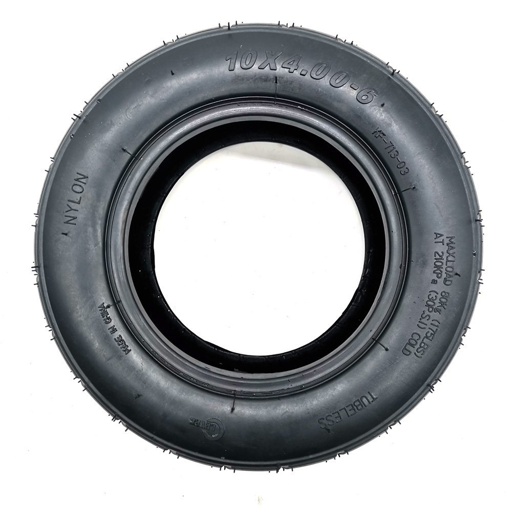 Manufacturer 10x4.00-6 Vacuum tires road Common Road Type Scooter Wheels