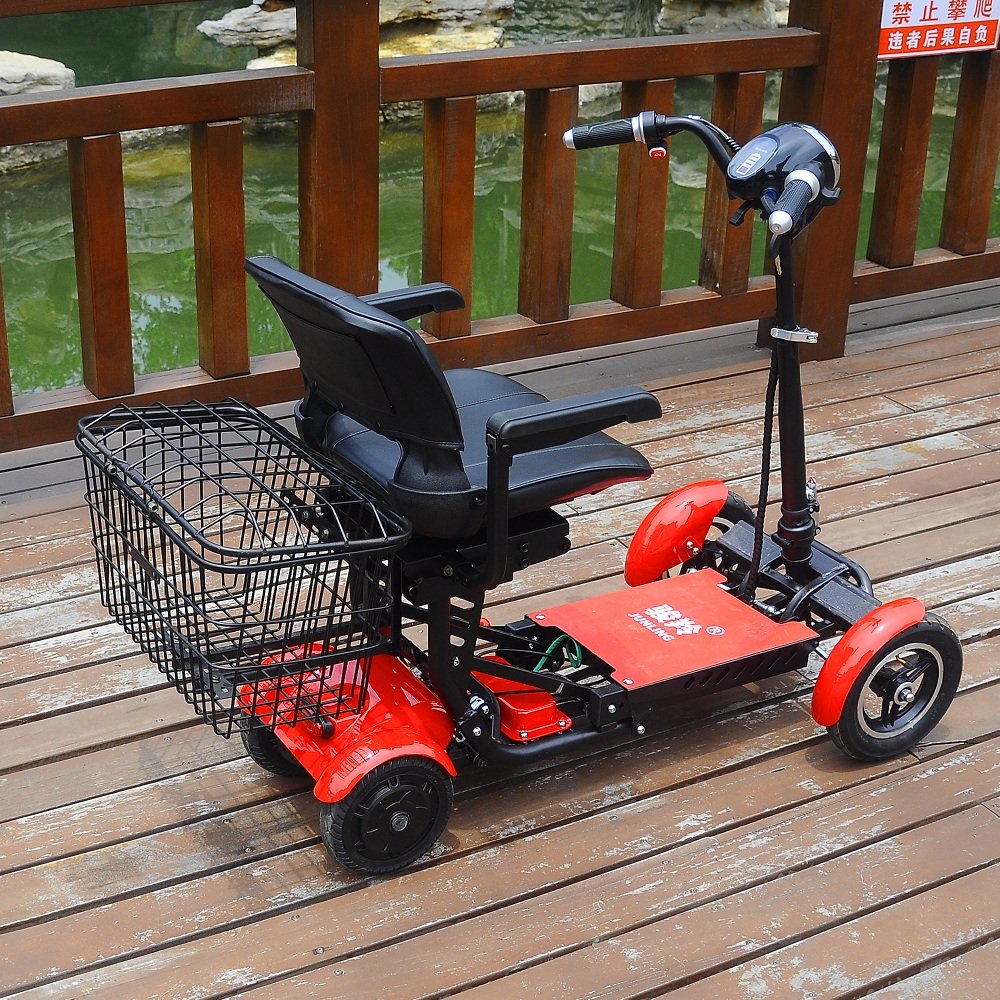 2021 hot selling 500w adult elder electric scooter seated foldable