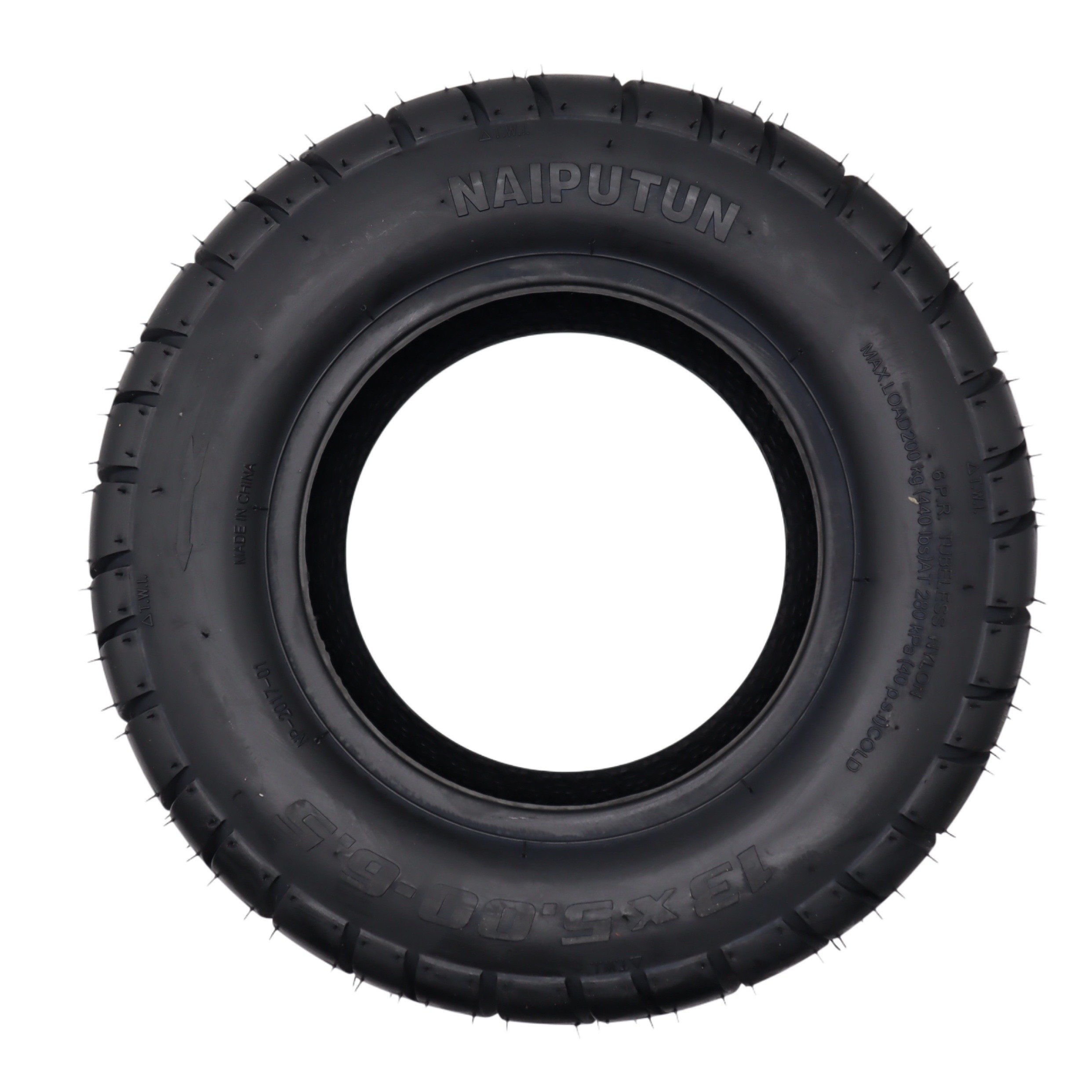 NAIPUTUN 13x5.00-6.5 Tubeless Tire 13 Inch Vacuum Tires 13*5.00-6.5 Dualtron Electric Scooters Tubeless Tires Wheel Parts