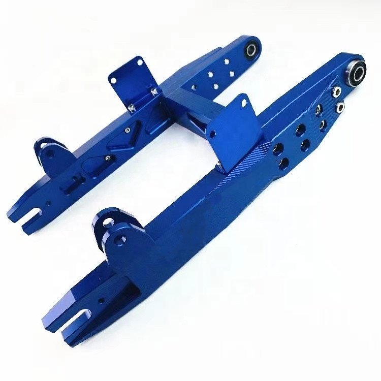 Low price custom cnc adjustable rear swing arm for dirt bike/ motorcycle adjustable swing arm shaft