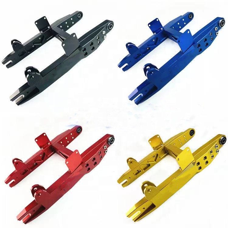 Low price custom cnc adjustable rear swing arm for dirt bike/ motorcycle adjustable swing arm shaft
