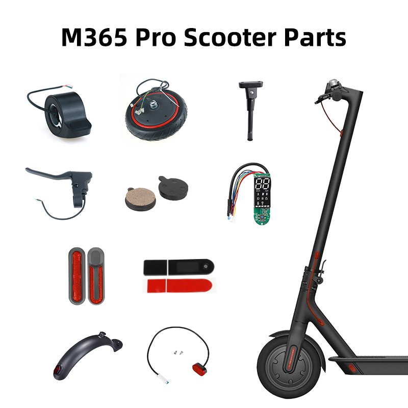High Quality Electric Scooter Spare Parts For M365 Pro Motor Dashboard Controller Brake Fender For Replacement Repair Parts