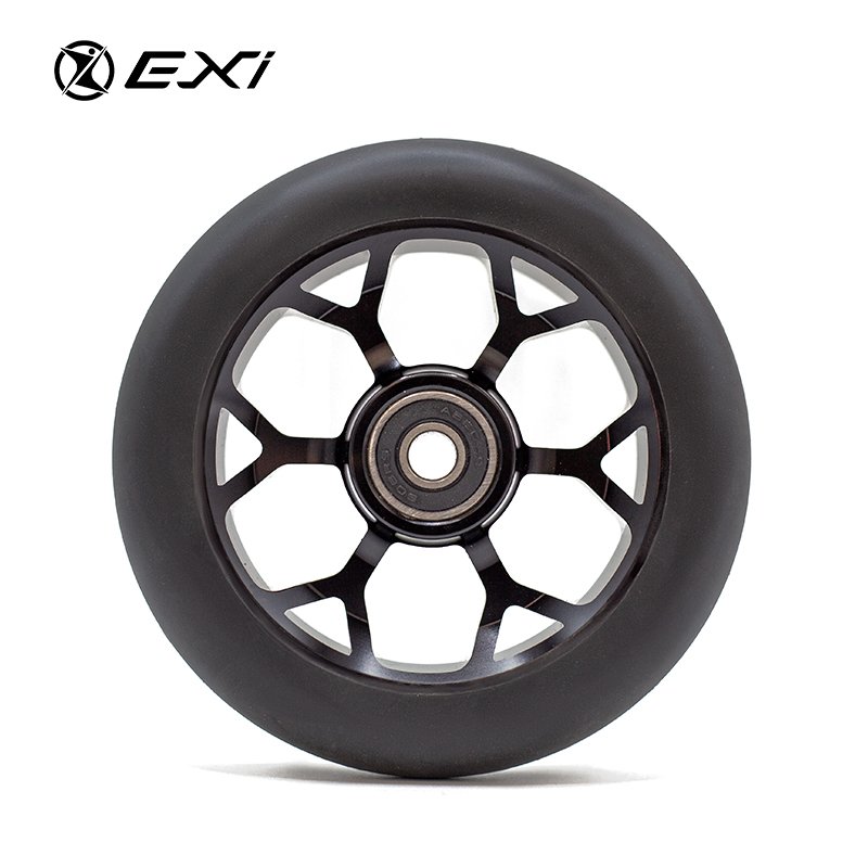 2023 Cyclone Shape Core Designed 120mm/110mm Spare Parts for Electric Scooters M8 Scooter Parts Black Scooter Wheels SHR 88A EXI
