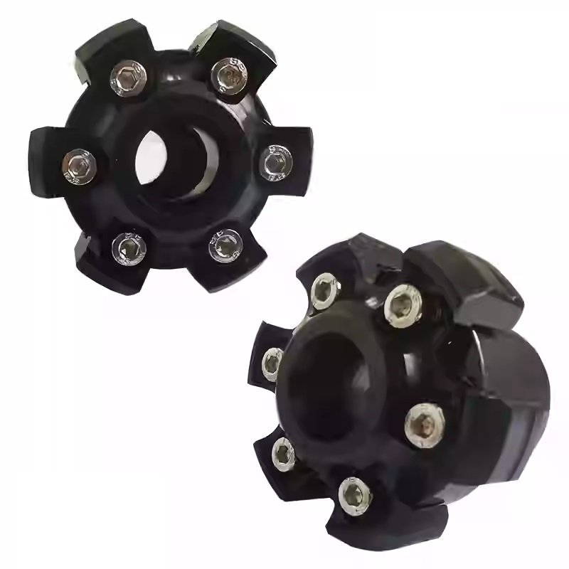 Off road motorcycle anti drop cup aluminum alloy shock absorber cup hexagonal anti drop cover