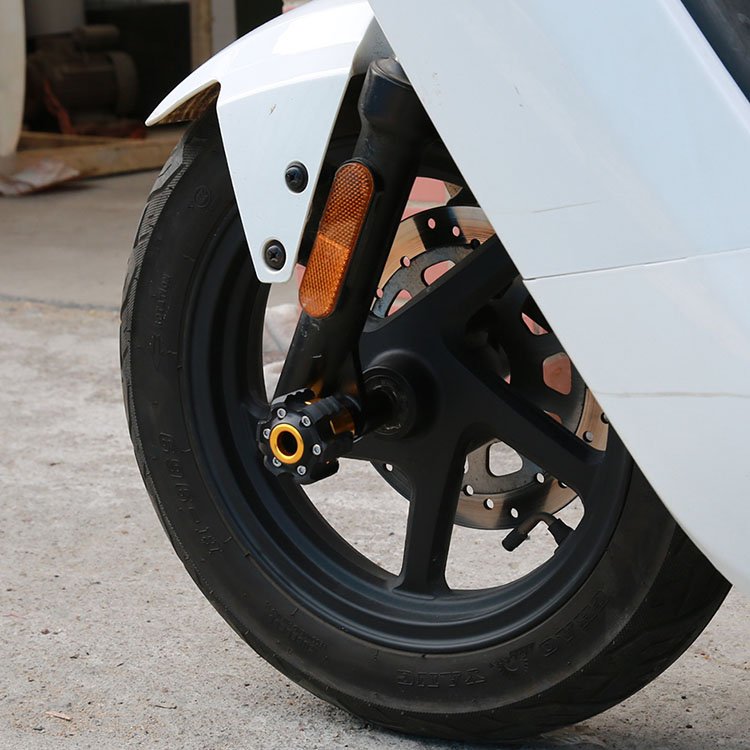Off road motorcycle anti drop cup aluminum alloy shock absorber cup hexagonal anti drop cover