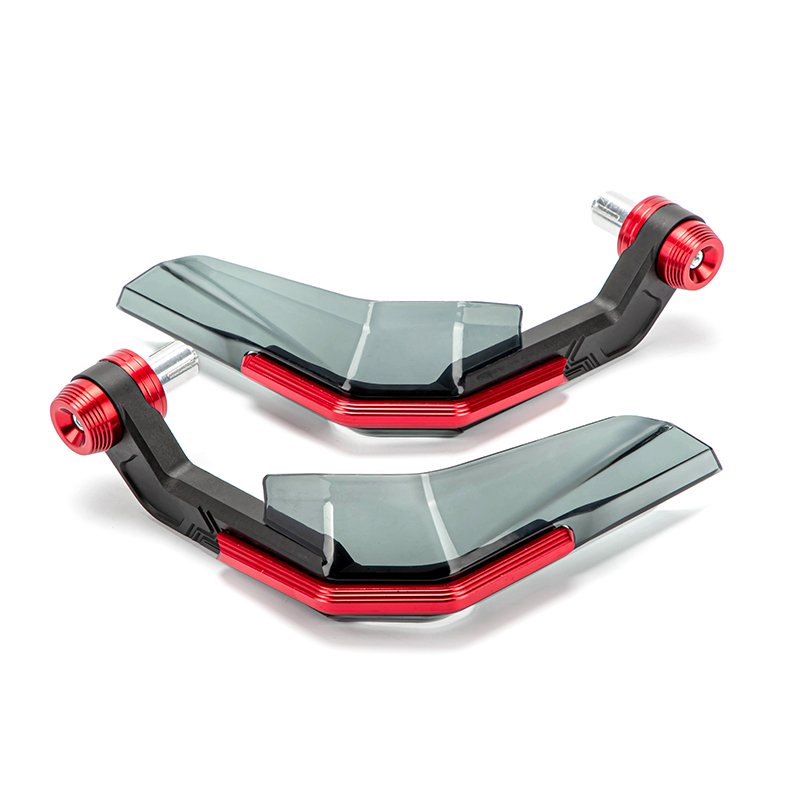 Motorbike Parts Universal 22mm Handlebar Aluminium Plastic Windshield Hand Guard Protection Motorcycle Handguard