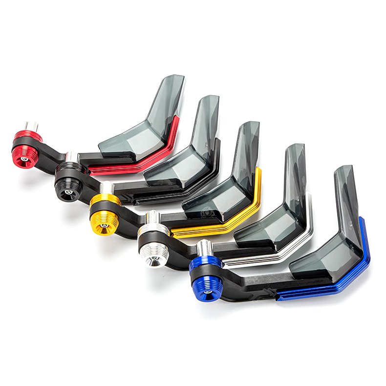 Motorbike Parts Universal 22mm Handlebar Aluminium Plastic Windshield Hand Guard Protection Motorcycle Handguard