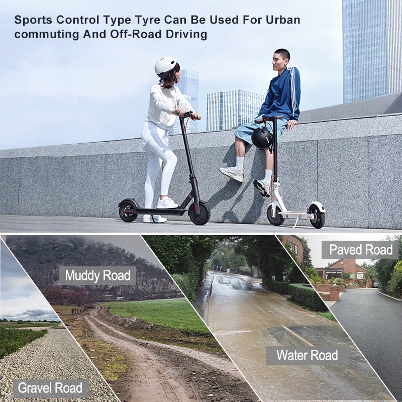 9 Inch E Scooter Parts Environmental/Recyclable Rubber Honeycomb Off Road Tires for Scooter Electric Cityneye M365/Pro Solid Tire