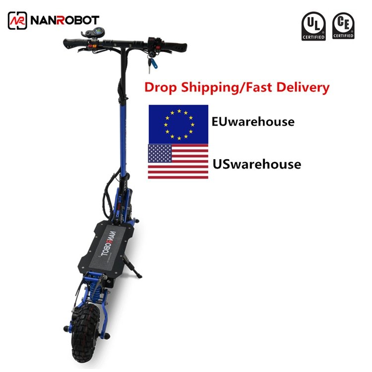 electric scooter portable 2 wheel electric scooter sharing citycoco made in china nanrobot D4+3.0 oil brake