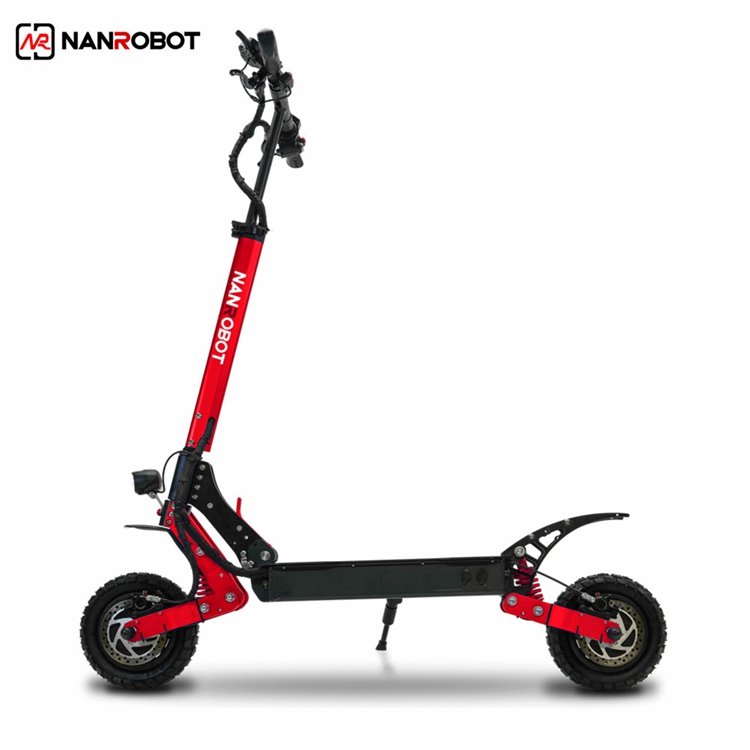 electric scooter portable 2 wheel electric scooter sharing citycoco made in china nanrobot D4+3.0 oil brake