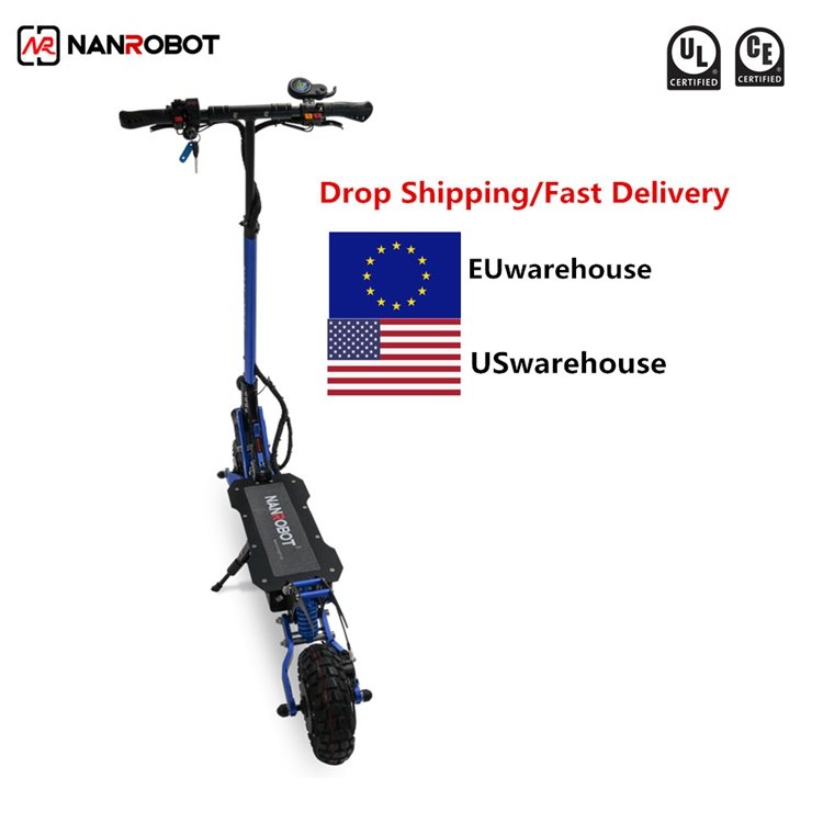 electric scooter portable 2 wheel electric scooter sharing citycoco made in china nanrobot D4+3.0 oil brake