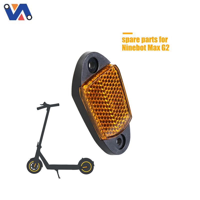 Original Reflector For Ninebot KickScooter Max G2 G30D Electric Scooter Front Reflector Left Right Reflectors Parts
