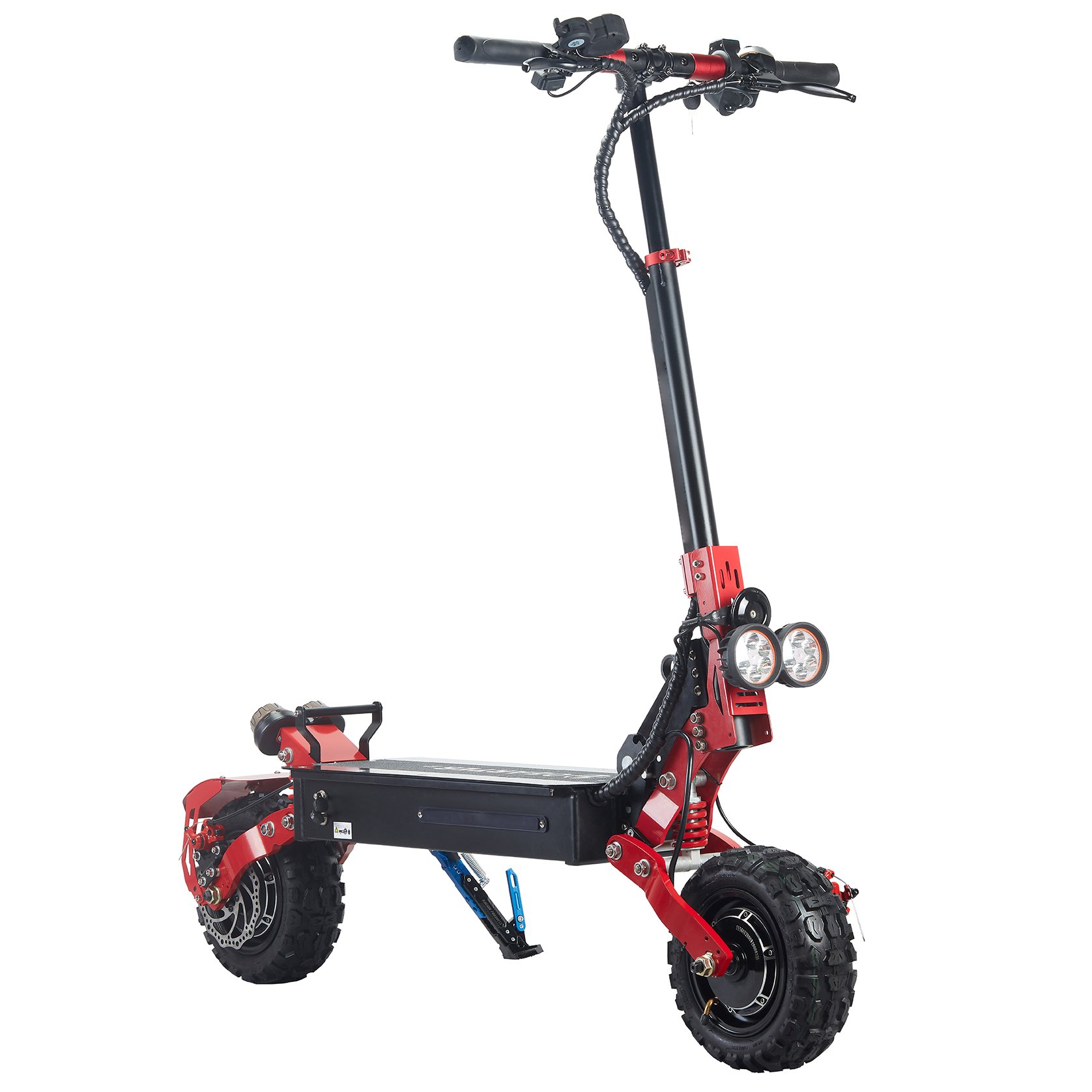 Adult off road 2 wheels 48v 21ah 1008Wh obarter x3 electric scooter 2400w dual motor